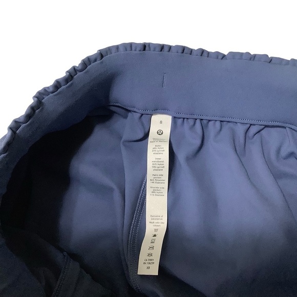 Lululemon Stretch Pant Sz 8 High Rise Crop 23" Water Drop - Picture 6 of 10